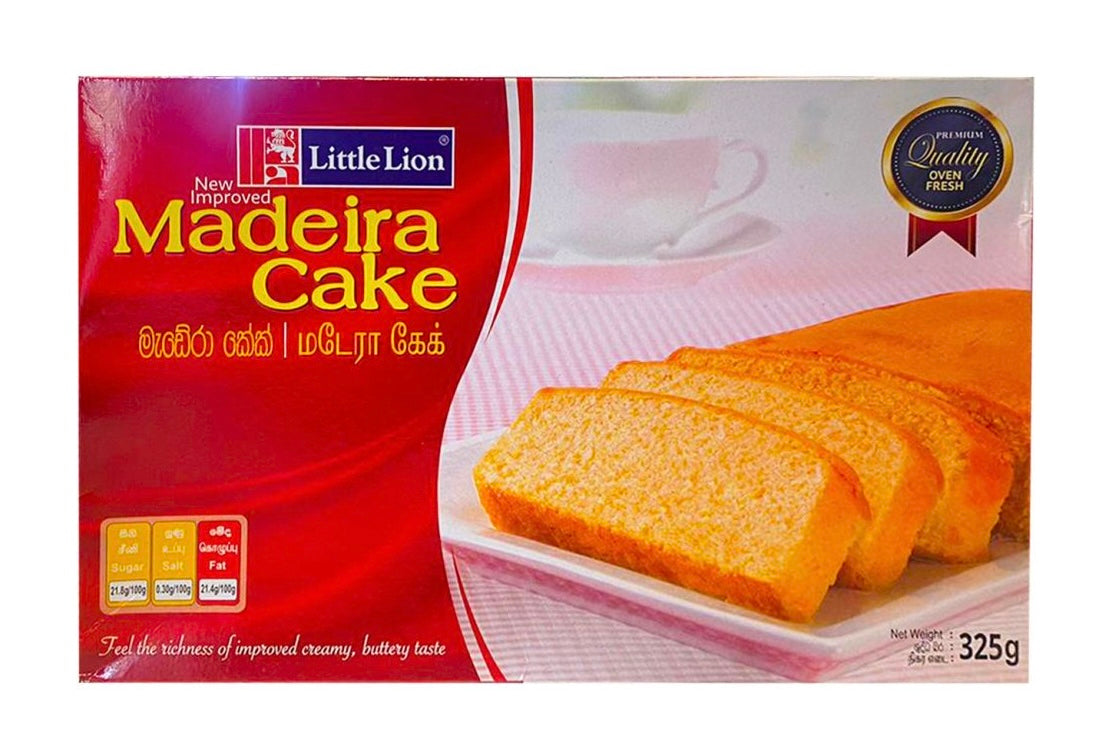 මැඩෙරා කේක් Little Lion Madeira Cake 325g