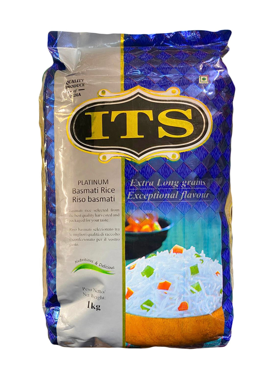 බාස්මතී සහල් ITS ITS Basmati Riso 1Kg