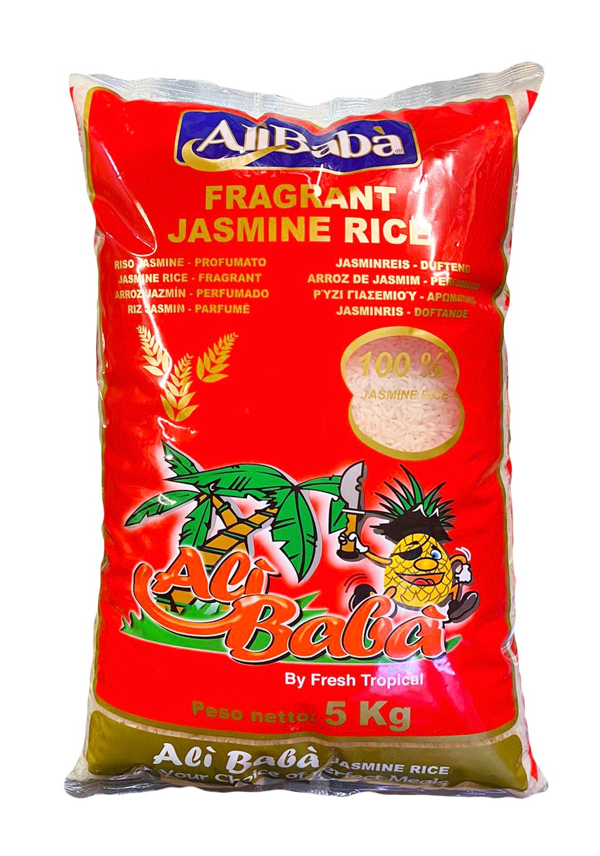 AliBaba බාස්මති සහල් AliBaba Jasmine Basmati Rice 5Kg