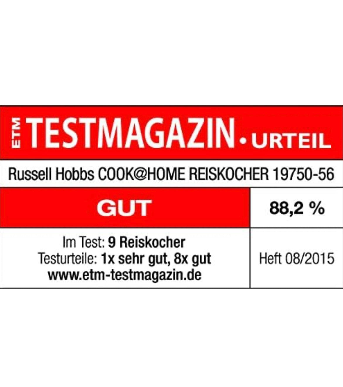 RUSSELL HOBBS රයිස් කුකර් Rice Cooker - 1.8l