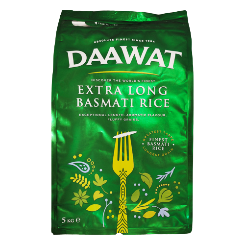 බාස්මතී සහල් Daawat Extra Long Basmati Rice