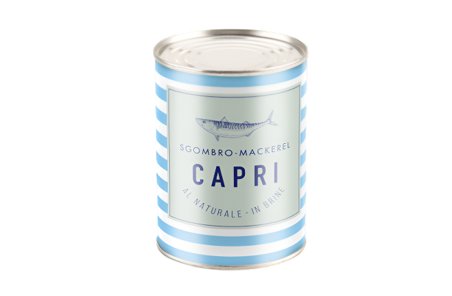 සැමන් Capri sgombro al naturale 425 g