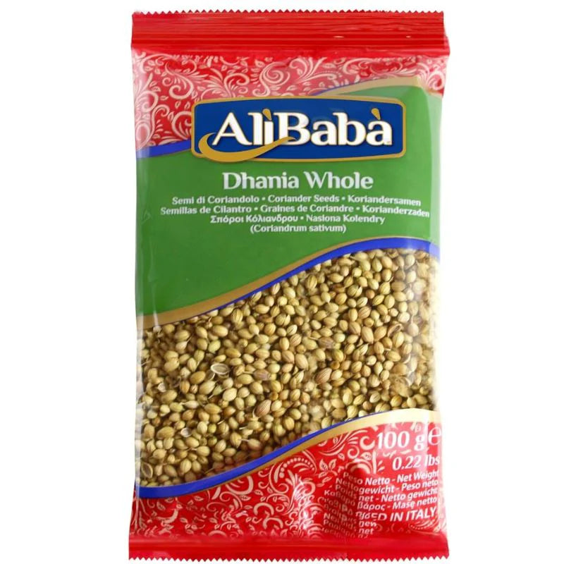 AliBaba කොත්තමල්ලි DHANIA WHOLE Corriander 100g, 250g, 750g