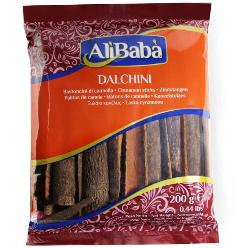 AliBaba කුරුදු පොතු Cinnamon Sticks (Dalchini)