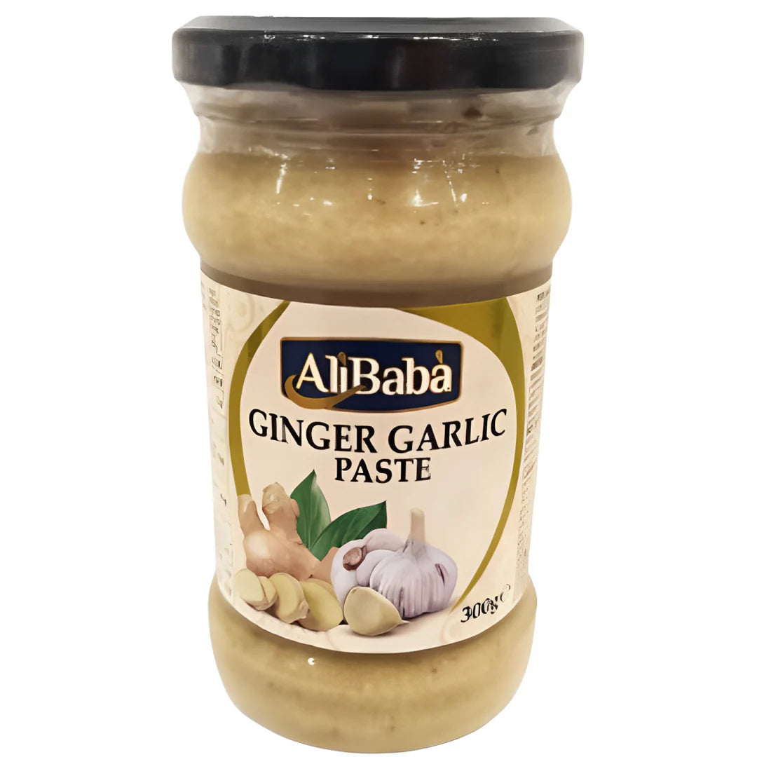 AliBaba ඉගුරු සුදුලූනු මිශ්රණය Ginger & Garlic Paste 300g