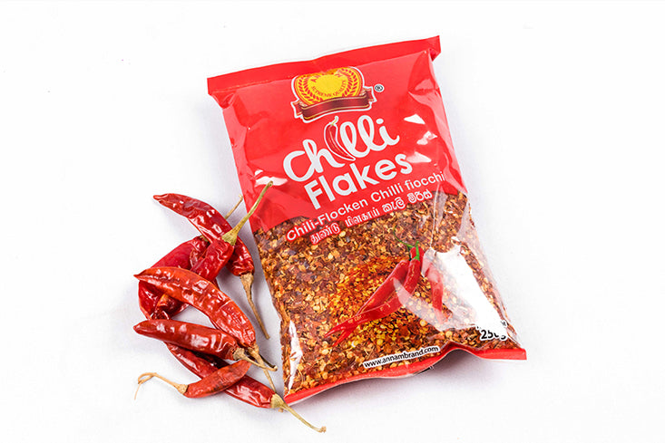 Annam කෑලි මිරිස් Chilli Flakes 250g