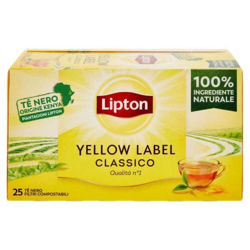ලිප්ටන් යෙලෝ ලේබල් Lipton Yellow Label Classico (25 Bag)