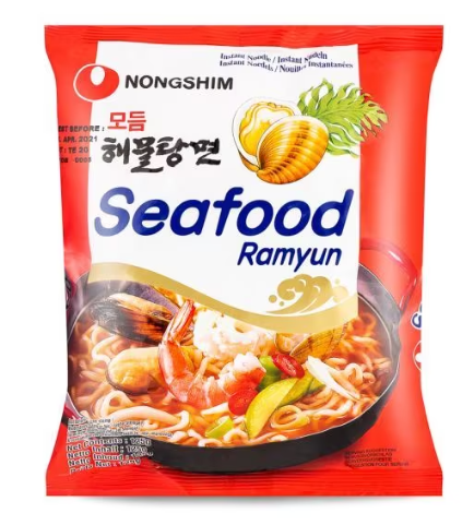Nongshim Seafood Ramyun 125g