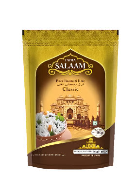 බාස්මති සහල් India Salaam Classic Pure Basmati Rice 1Kg