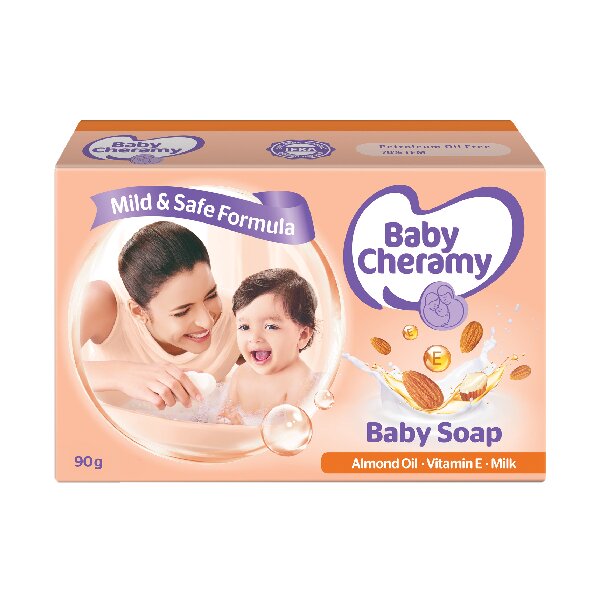 බේබි ශෙරමි සබන් Baby Cheramy Soap Regular 90G