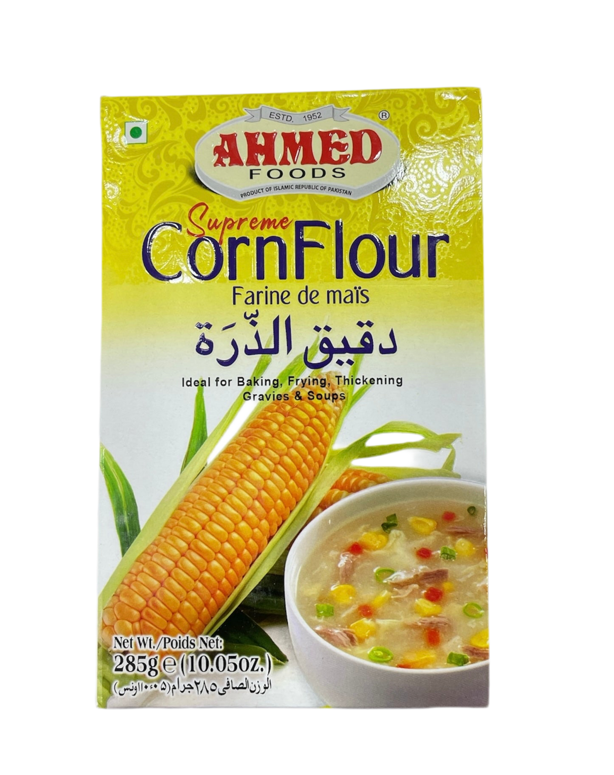 AHMED ඉරිඟු පිටි          Corn Flour 285g