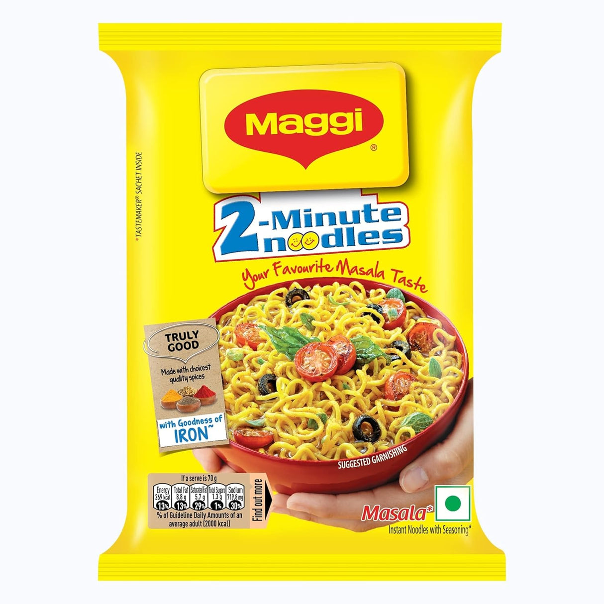 මැගී නූඩ්ල්ස් Maggi 2 Minutes Noodle 70g