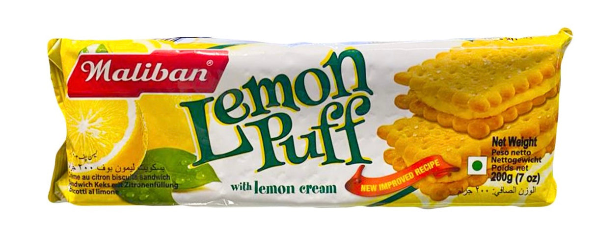 ලෙමන් පෆ්                               Maliban  Lemon Puff 200g