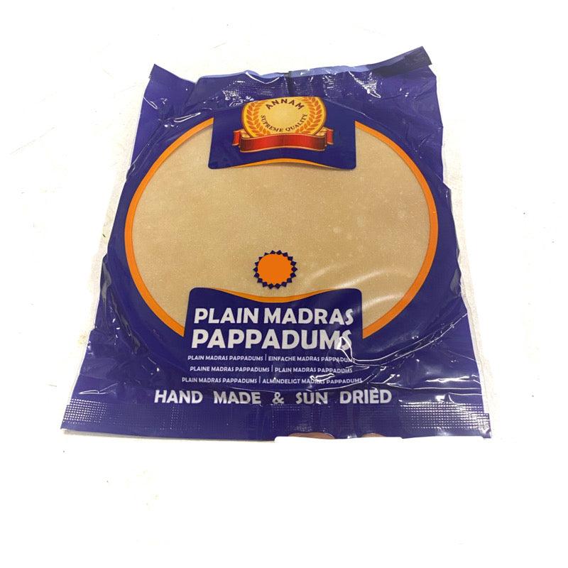 පපඩම් Annam Madras Plain Papadum 150g