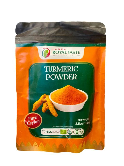 කහ කුඩු                                      Royal Taste Turmeric Powder 100g