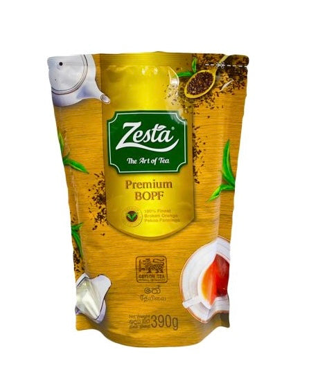 සෙස්ටා තේ කොළ                           Zesta Ceylon Tea 390g