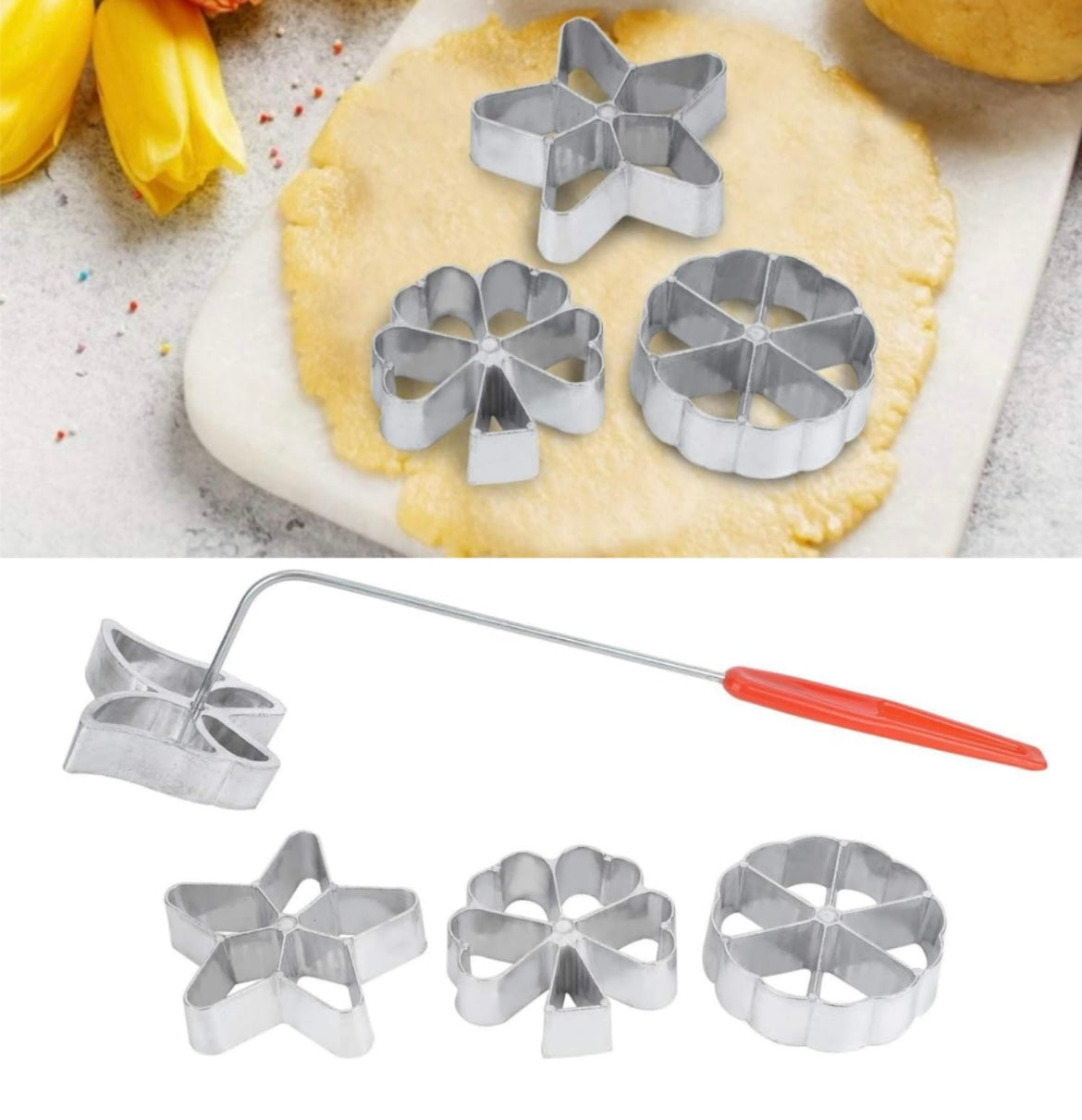 කොකිස් අච්චු Kokis Pancake Molds pieces