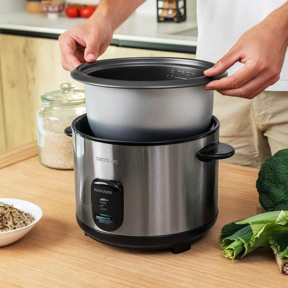 Cecotec Cuociriso රයිස් කුකර් Rice Cooker 1.8 L