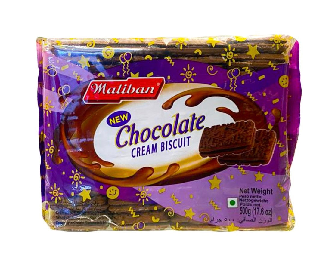 චොකලට් ක්‍රීම් බිස්කට්               Maliban Chocolate Cream Biscuit