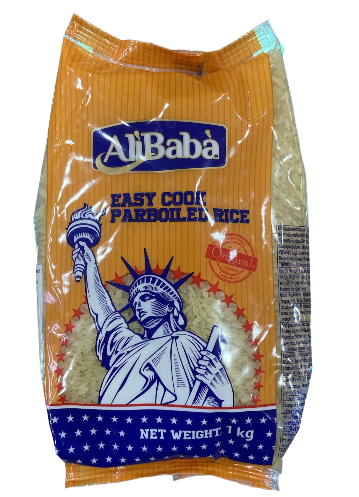 AliBaba තම්බපු නාඩු සහල්               AliBaba Easy Cook PARBOILED Rice