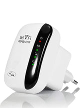 GUVGMY WiFi Ripetitore 300Mbps Wireless Mini Repeater Wireless Adattatore Amplificatore di Segnale Wireless Ripetitore, 2.4GHz Antenne integrate Standard, 1 porta Ethernet, Protezione WPS