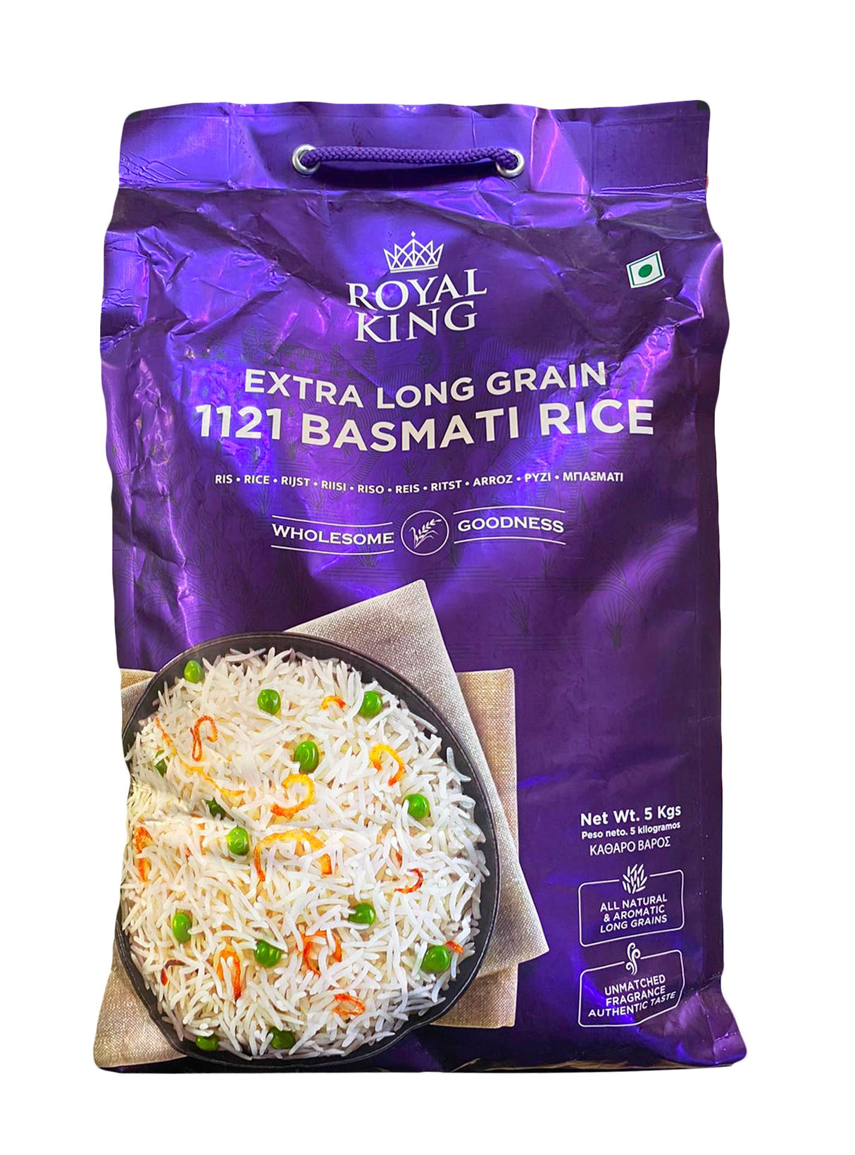 ROYAL KING බාස්මතී සහල්          ROYAL KING Basmati Rice 5Kg