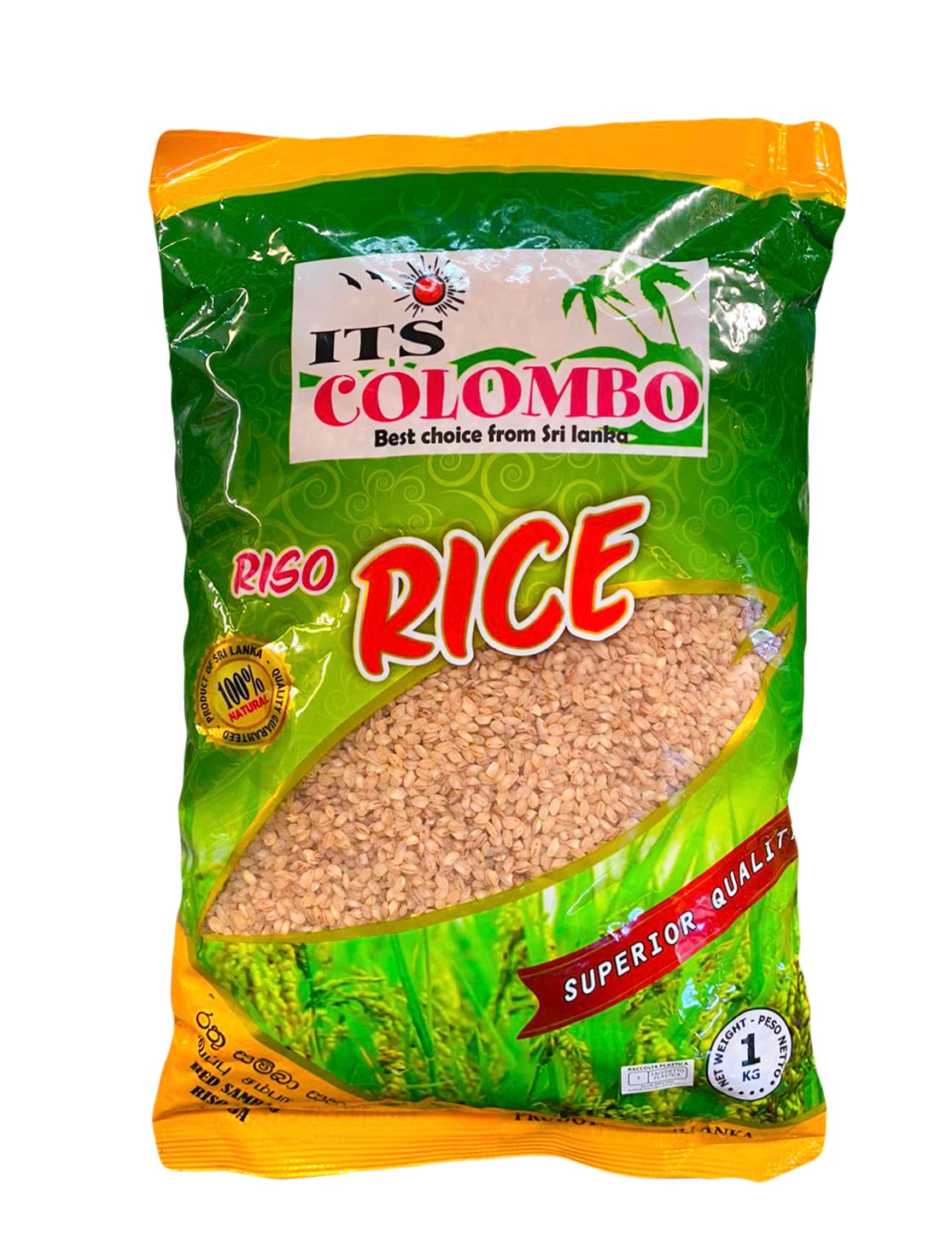 රතු සම්බ සහල්                                    ITS COLOMBO  Red Samba Rice 1Kg