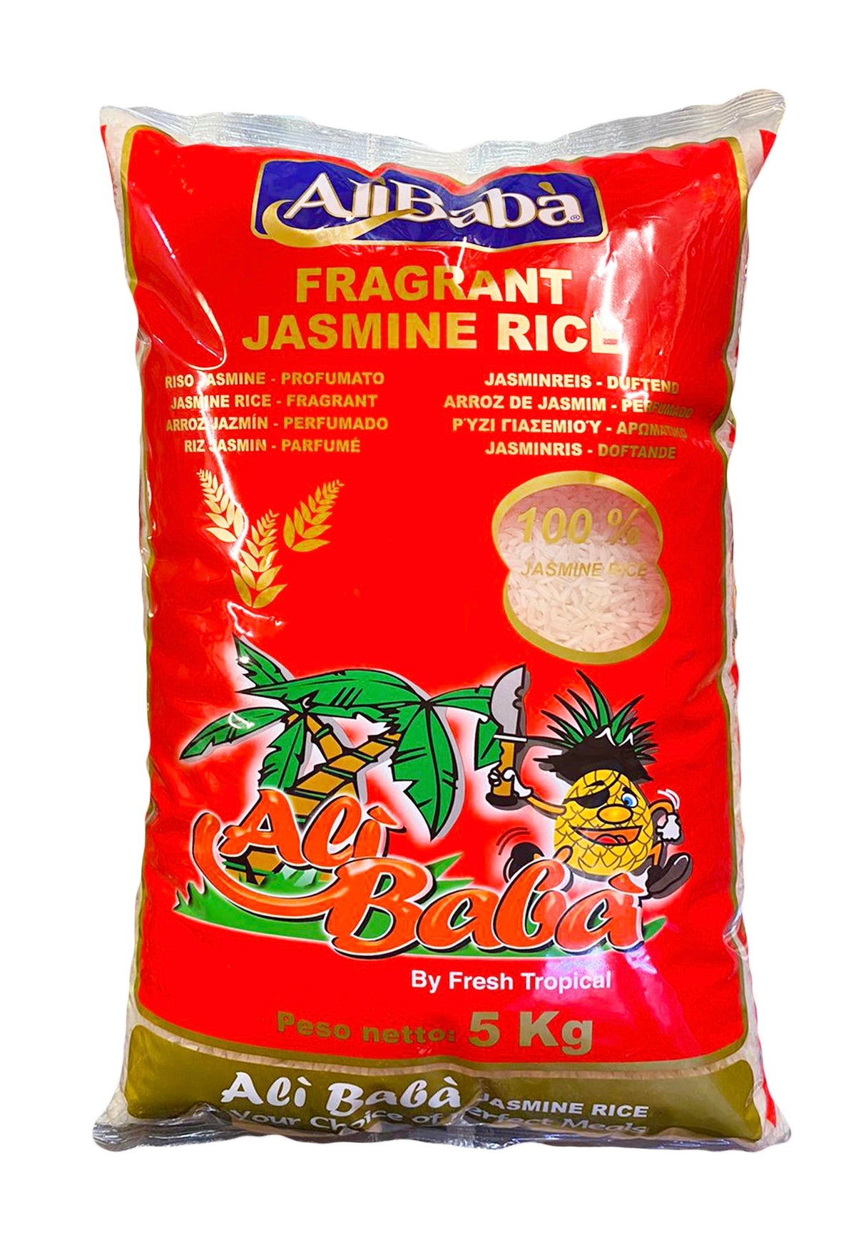 AliBaba බාස්මති සහල්                   AliBaba Jasmine Basmati Rice 5Kg