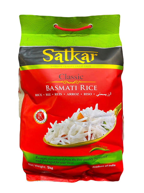 Satkar බාස්මතී සහල්                       Satkar Classic Basmati Rice