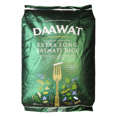 බාස්මතී සහල්                               Daawat Extra Long Basmati Rice