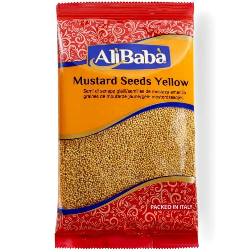 AliBaba කහ අබ ඇට MUSTARD SEEDS YELLOW 100g