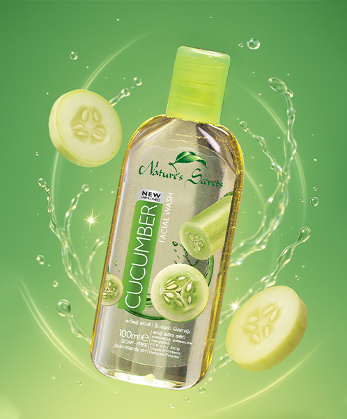 CUCUMBER FACIAL WASH
Face Wash
Nature's Secrets Classic 100ml