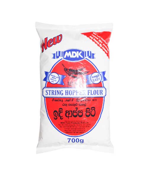 MDK රතු කැකුලු ඉදිආප්ප පිටි Red Raw String Hopper Flour 700g