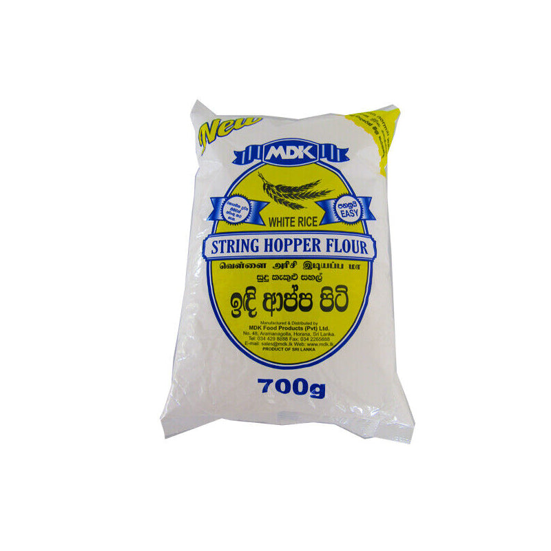 MDK සුදු කැකුලු ඉදිආප්ප පිටි  White Raw String Hopper Flour 700g