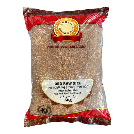 Annam රතු කැකුලු සහල් Red Raw Rice