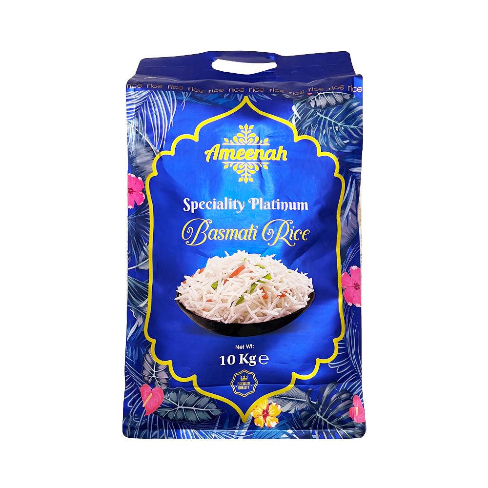 Ameenah විශේෂ බාස්මති සහල්  Specialty Platinum Basmathi Rice 10KG/20KG