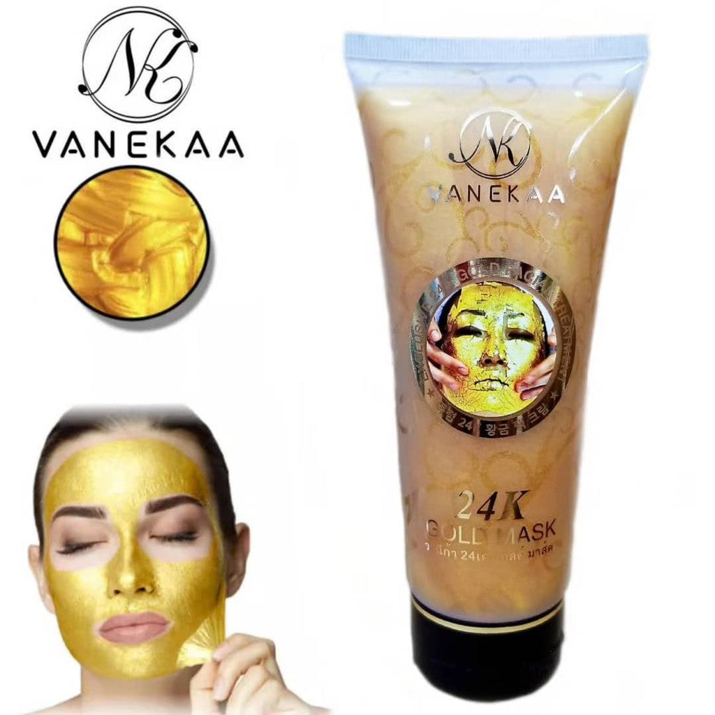 Vanekaa 24k Gold Mask Whitening Anti Aging Facial Mask 220ml