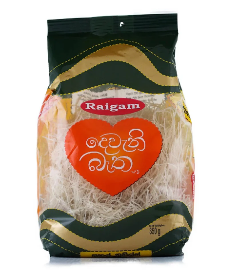 රයිගම් දෙවෙනි බැත Raigam Noodles Devani Batha White Rice 350g