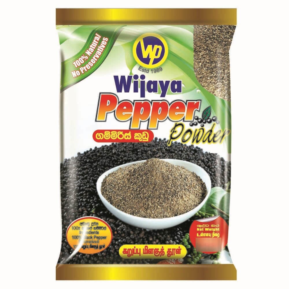 ගම්මිරිස් කුඩු                                Wijaya Pepper Powder