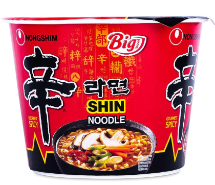 SHIN CUP කොරියන් නූඩ්ල්ස් NOODLES 97g