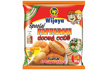 විජය පපඩම් Wijaya Papadam 70g